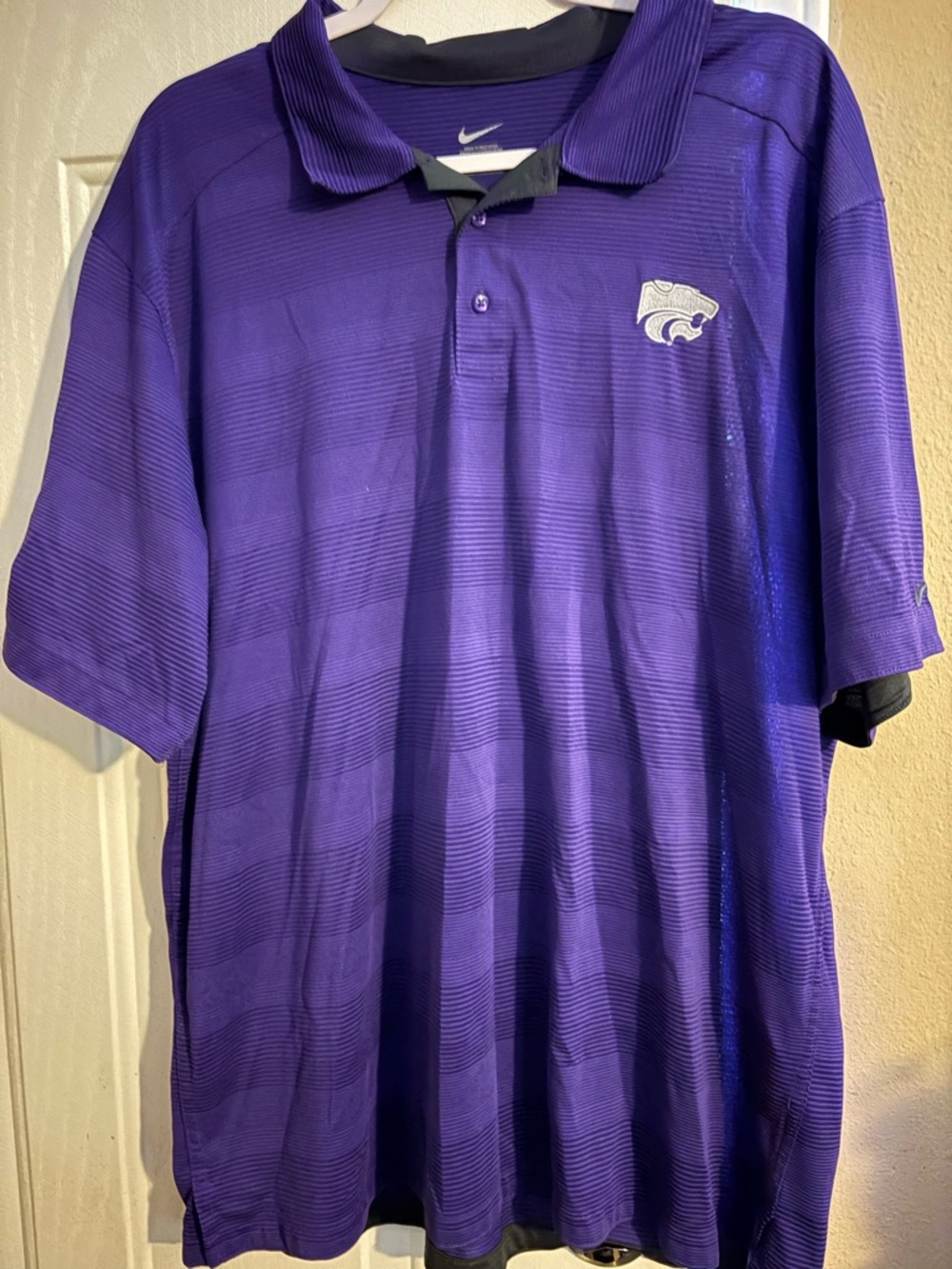 Nike Purple Kansas State Polo Shirt